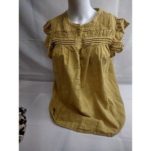 T.Rose yellow blouse size M very comfortable